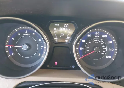 2013 Hyundai Elantra Gls z USA, uszkodzony, nr VIN 5NPDH4AE3DH291162